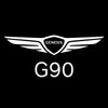 Genesis Genesis G90 Door Stick On Puddle Lights Multiple Designs 2017-2025