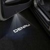 GMC GMC Canyon Door Stick On Puddle Lights Multiple Designs 2003-2025 Denali Word - 1 Set - 2 Doors