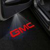 GMC GMC Canyon Door Stick On Puddle Lights Multiple Designs 2003-2025 GMC Logo 2 - 1 Set - 2 Doors
