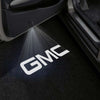 GMC GMC Canyon Door Stick On Puddle Lights Multiple Designs 2003-2025 GMC Logo 3 - 1 Set - 2 Doors