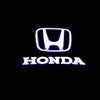 Honda Honda Brio Door Stick On Puddle Lights Multiple Designs 2011-2025 Honda Logo 4