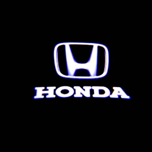 Honda Honda Brio Door Stick On Puddle Lights Multiple Designs 2011-2025 Honda Logo 4