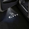Honda Honda City 4th/5th/6th/7th Gen Door Stick On Puddle Lights Multiple Designs 2002-2025 Honda City - 1 Pair 2 Doors
