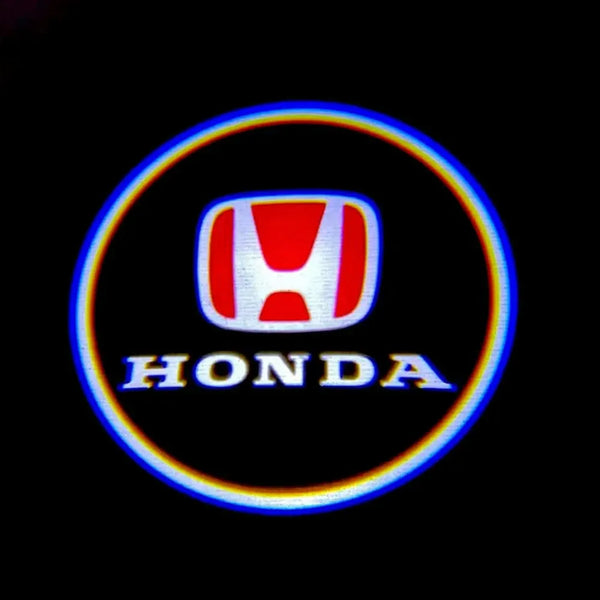 Honda Honda Universal Door Stick On Puddle Lights Multiple Designs