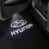 Hyundai Hyundai Creta Door Stick On Puddle Lights Multiple Designs 2014-2025 Hyundai Logo 3 - 1 Set - 2 Doors