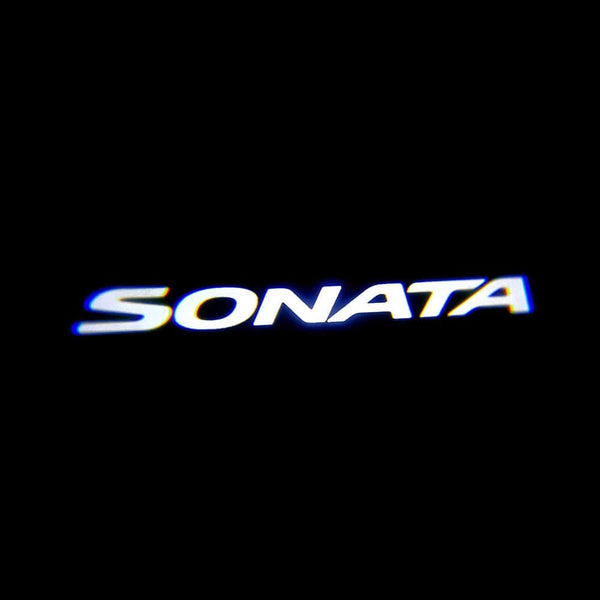 Hyundai Hyundai Sonata 5th/6th Gen Door Stick On Puddle Lights Multiple Designs 1999–2013