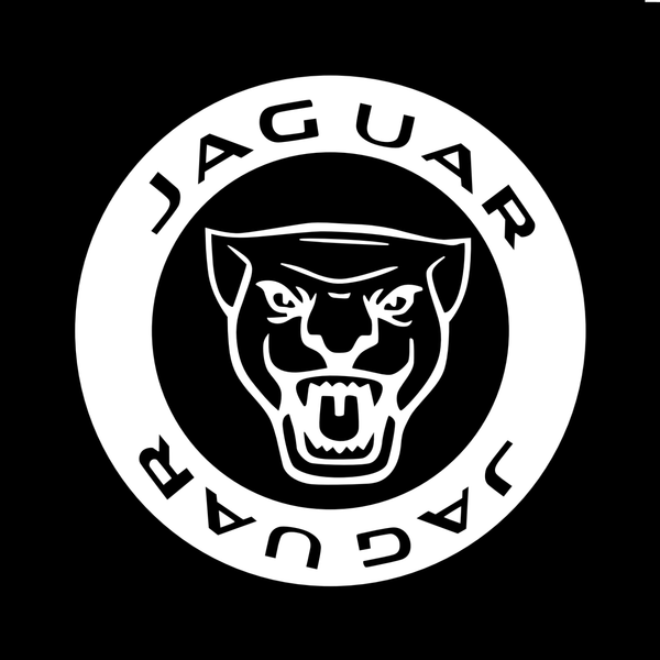 Hyundai Jaguar XE Door Stick On Puddle Lights Multiple Designs 2016-2024 Jaguar Logo 4 - 1 Set - 2 Doors