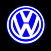 Hyundai Volkswagen Taos Door Stick On Puddle Lights Multiple Designs 2022-2025 Volkswagen Logo 2 - 1 Set - 2 Doors