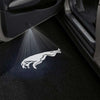 Jaguar Jaguar XF Door Stick On Puddle Lights Multiple Designs 2008-2024 Jaguar Logo 7 - 1 Set - 2 Doors