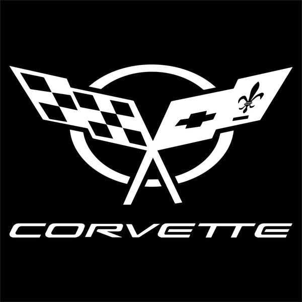 Jeep Chevrolet Corvette Universal Door Stick On Puddle Lights Various Designs