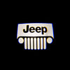 Jeep Jeep Wrangler Sahara Door Stick On Puddle Lights Multiple Designs 1997-2025 Jeep Logo 2