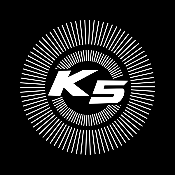 KIA KIA K5 1st/2nd/5th Gen Door Stick On Puddle Lights Multiple Designs 2000-2025 KIA K5 Logo 1