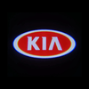 KIA KIA Telluride Door Stick On Puddle Lights Multiple Designs 2020-2025 KIA Logo 5