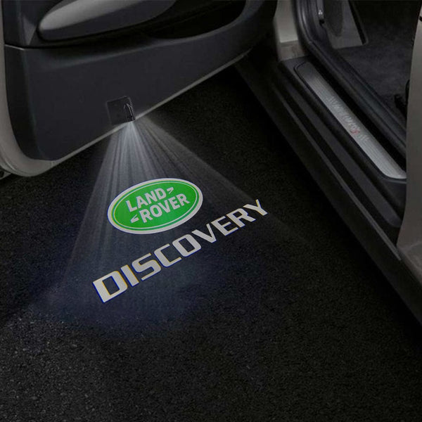 LAND ROVER Land Rover Discovery Series 2 L318 Door Stick On Puddle Lights Multiple Designs 1998–2004 Land Rover Discovery Logo - 1 Set - 2 Doors