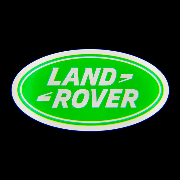 LAND ROVER Range Rover Velar L560 Door Stick On Puddle Lights Multiple Designs 2017-2025 Land Rover Logo