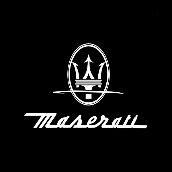 Maserati Maserati Levante Premium Puddle Lights Multiple Designs 2016–2025 Maserati Logo 3 / Light 1
