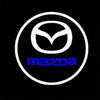 Mazda Mazda 3 Door Stick On Puddle Lights Multiple Designs 2003-2025 Mazda Logo 2 - 1 Set - 2 Doors