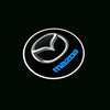 Mazda Mazda 3 Door Stick On Puddle Lights Multiple Designs 2003-2025 Mazda Logo 4 - 1 Set - 2 Doors