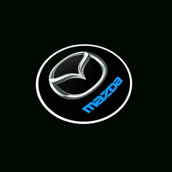 Mazda Mazda 3 Door Stick On Puddle Lights Multiple Designs 2003-2025 Mazda Logo 4 - 1 Set - 2 Doors