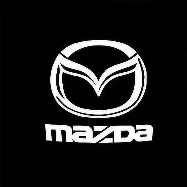 Mazda Mazda 3 Door Stick On Puddle Lights Multiple Designs 2003-2025 Mazda Logo 5 - 1 Set - 2 Doors