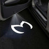 Mazda Mazda CX-30 Door Stick On Puddle Lights Multiple Designs 2020-2025 Mazda Logo 6 - 1 Set - 2 Doors