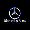 Mercedes Benz Mercedes-Benz A-Class 1st Gen W168 Door Stick On Puddle Lights Multiple Designs 1997-2004 Mercedes-Benz Logo 5