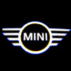 Mini MINI Universal Door Stick On Puddle Lights Multiple Designs