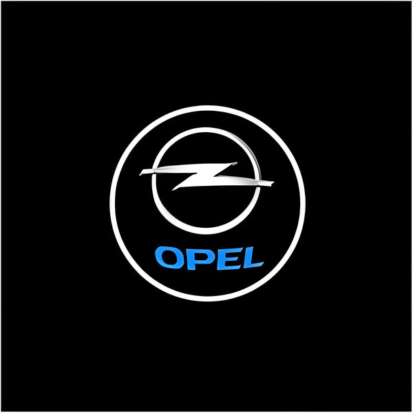 Opel Opel Commodore 5th Gen ZB Premium Puddle Lights Multiple Designs 2018–2020 Opel Logo
