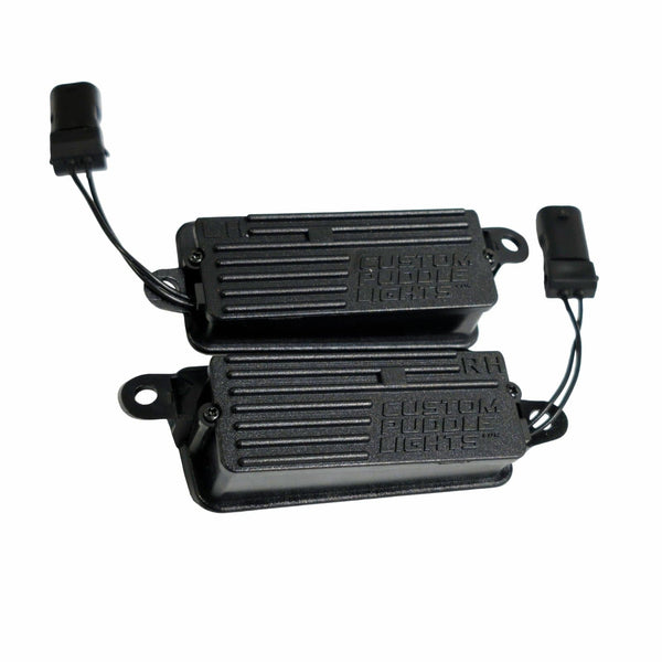 RAM RAM 1500 3rd/4th/5th Gen Dynamic Dual Lens Premium Door Puddle Lights Multiple Designs 2002-2026 RAM Logo - 1 Pair 2 Doors