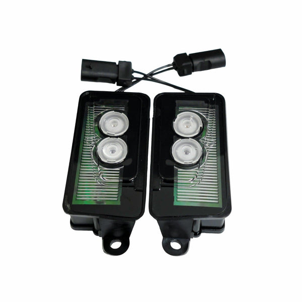 RAM RAM 1500 3rd/4th/5th Gen Dynamic Dual Lens Premium Door Puddle Lights Multiple Designs 2002-2026 RAM Logo - 1 Pair 2 Doors