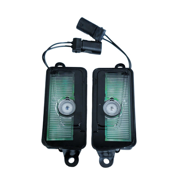 RAM RAM 1500 3rd/4th/5th Gen Premium Side Wing Mirror Puddle Lights Multiple Designs 2002-2026 RAM Logo - 1 Pair 2 Doors