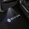 Rivian Rivian R1S Door Stick On Puddle Lights Multiple Designs 2022-2025 Rivian Logo 2 - 1 Set - 2 Doors