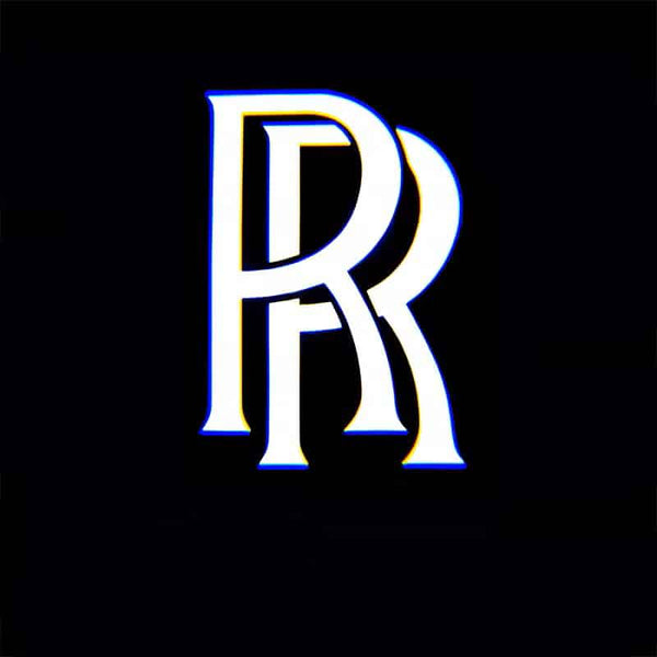 Rolls Royce Rolls Royce Phantom VII Premium Puddle Lights Multiple Designs 2003-2025 Rolls Royce Logo 2 / Rolls Royce Phantom VII Series 1 - 2003-2012