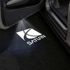Saturn Saturn Sky Door Stick On Puddle Lights Multiple Designs 2007-2010 Saturn Logo 1 - 1 Set - 2 Doors