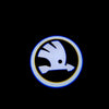 Skoda Skoda Universal Door Stick On Puddle Lights Multiple Designs
