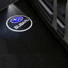 Subaru Subaru Universal Door Stick On Puddle Lights Multiple Designs Subaru Logo 4 - 1 Pair 2 Doors