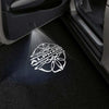 Toyota Toyota Alphard 1st Gen AH10 Door Stick On Puddle Lights Multiple Designs 2002-2008 Alphard Logo 3 - 1 Set - 2 Doors