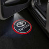 Toyota Toyota Aygo Door Stick On Puddle Lights Multiple Designs 2005-2022 Toyota Logo 7 - 1 Set - 2 Doors