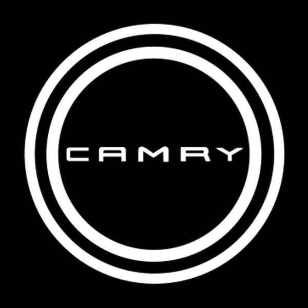 Toyota Toyota Camry 5th Gen XV30 Door Stick On Puddle Lights Multiple Designs 2002-2006 Toyota Camry Logo 3