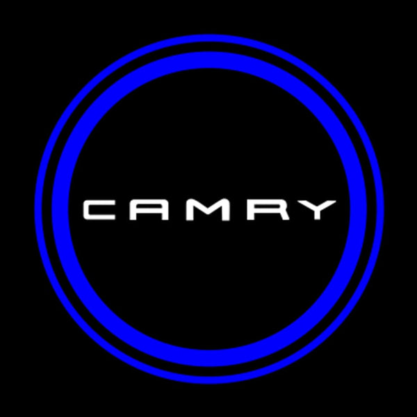 Toyota Toyota Camry 5th Gen XV30 Door Stick On Puddle Lights Multiple Designs 2002-2006 Toyota Camry Logo 4