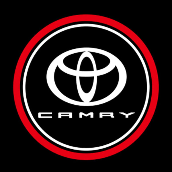 Toyota Toyota Camry 5th Gen XV30 Door Stick On Puddle Lights Multiple Designs 2002-2006 Toyota Camry Logo 6