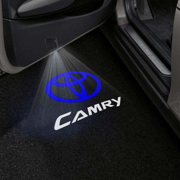 Toyota Toyota Camry 5th Gen XV30 Door Stick On Puddle Lights Multiple Designs 2002-2006 Toyota Camry Logo 7 - 1 Set - 2 Doors