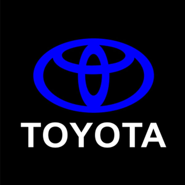 Toyota Toyota Camry 5th Gen XV30 Door Stick On Puddle Lights Multiple Designs 2002-2006 Toyota Logo 6