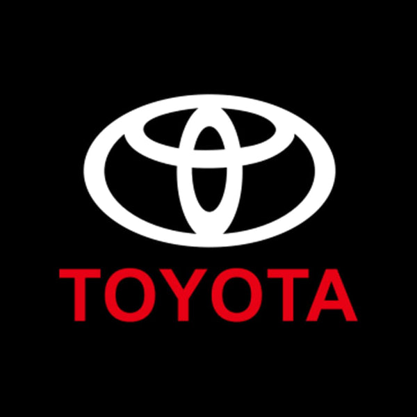 Toyota Toyota Corolla 9th Gen E120 Door Stick On Puddle Lights Multiple Designs 2003-2008 Toyota Logo 4