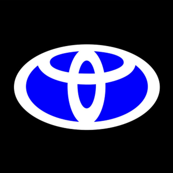 Toyota Toyota Corolla 9th Gen E120 Door Stick On Puddle Lights Multiple Designs 2003-2008 Toyota Logo 8