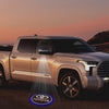 Toyota Toyota Tundra 2nd Gen Platinum Premium Side Wing Mirror Puddle Lights Multiple Designs 2007-2021 Toyota Logo 3 - 1Pair 2 Side Mirror Lights