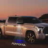 Toyota Toyota Tundra 2nd Gen Platinum Premium Side Wing Mirror Puddle Lights Multiple Designs 2007-2021 Toyota Logo 5 - 1Pair 2 Side Mirror Lights