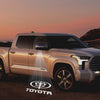 Toyota Toyota Tundra 2nd Gen Platinum Premium Side Wing Mirror Puddle Lights Multiple Designs 2007-2021 Toyota Logo 7 - 1Pair 2 Side Mirror Lights