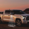 Toyota Toyota Tundra 2nd Gen Platinum Premium Side Wing Mirror Puddle Lights Multiple Designs 2007-2021 TUNDRA Word With Car - 1Pair 2 Side Mirror Lights