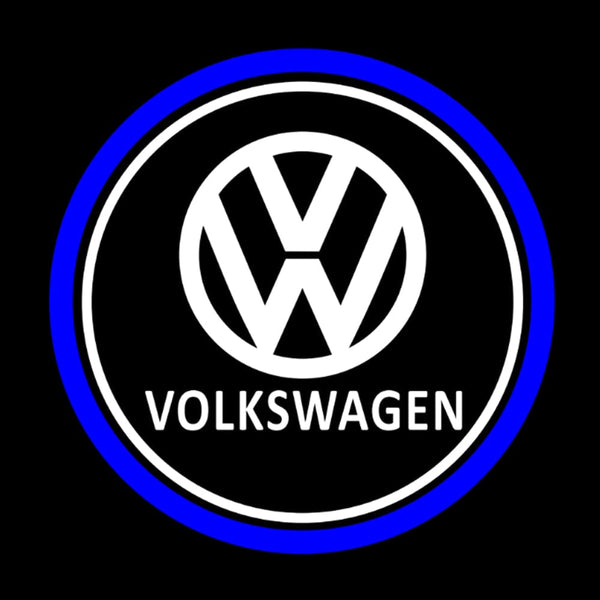 Volkswagen Volkswagen Universal Door Stick On Puddle Lights Multiple Designs
